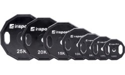 Rubber Coated Weight Plate Set inSPORTline Ruberton 1.25-25kg