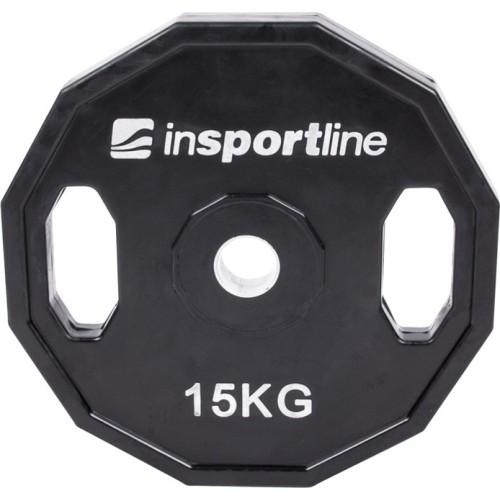 Ar gumiju pārklātu svaru disku komplekts inSPORTline Ruberton 1,25–25 kg