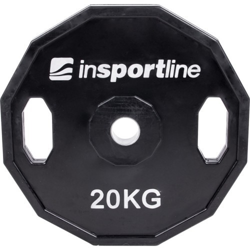 Ar gumiju pārklātu svaru disku komplekts inSPORTline Ruberton 1,25–25 kg
