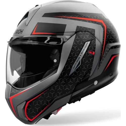 Flip-Up Motorcycle Helmet AIROH MATHISSE 2 Magnet P/J Matte