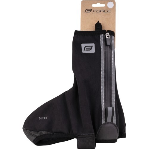 FORCE Sleet MTB apavu pārvalki, izmērs XL, melni