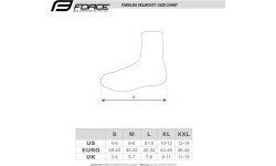 FORCE Sleet MTB shoe covers, size XL, black