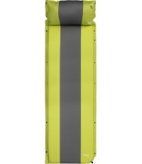 NC4349 ЗЕЛЕНО-СЕРЫЙ САМОНАДУВАЮЩИЙСЯ КОВРИК С ПОДУШКОЙ NILS CAMP