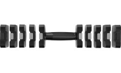 ADJUSTABLE DUMBBELLS BLACK 2 x 5 KG HL02 HMS