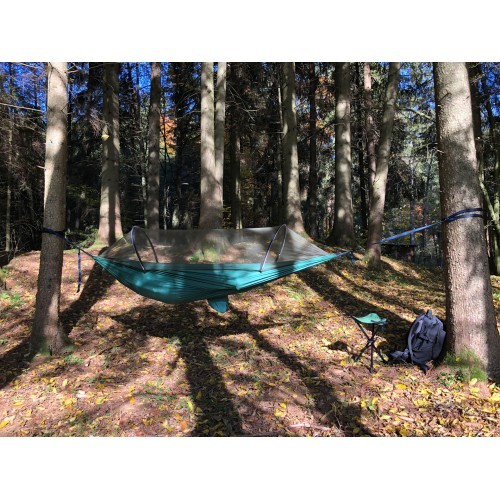 Šūpuļtīkls Origin Outdoors ar uzliekamo moskītu tīklu