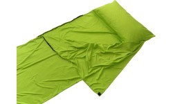 Вкладыш в спальный мешок Origin Outdoors Microfiber, прямоугольный, зеленый