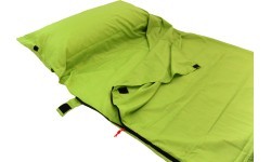 Guļammaisa ieliktnis Origin Outdoors Microfiber, taisnstūra, zaļš