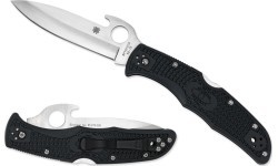 Saliekamais nazis Spyderco C10PGYW Endura 4, Emerson Opener, pelēks