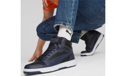 Puma Rebound V6 vīriešu apavi, zili melni 392326 08