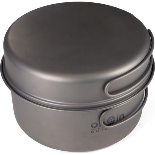 Origin Outdoors kempinga ēdiena gatavošanas komplekts „Titanium“