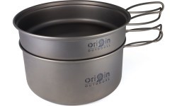 Origin Outdoors kempinga ēdiena gatavošanas komplekts „Titanium“