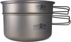 Origin Outdoors kempinga ēdiena gatavošanas komplekts „Titanium“