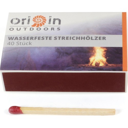 Origin Outdoors ūdensizturīgi sērkociņi