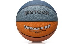 Basketbola bumba Meteor What's Up - Zils, oranžs