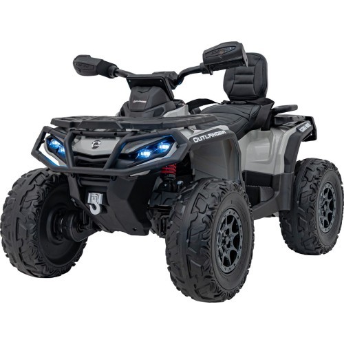 Quad Can Am Outlander ATV with Remote Control Gray