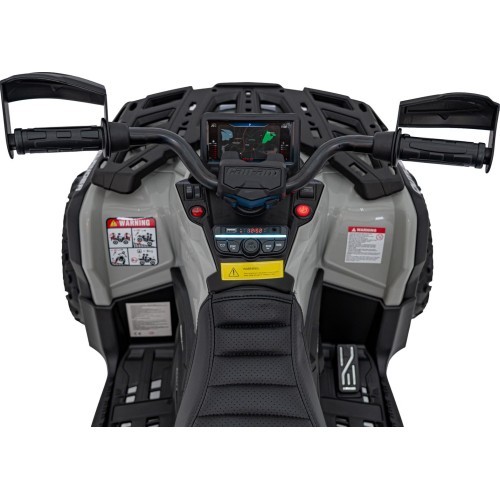 Quad Can Am Outlander ATV with Remote Control Gray