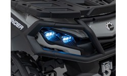 Quad Can Am Outlander ATV with Remote Control Gray