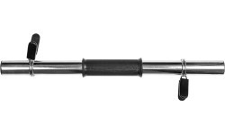 Dobais hanteles stienis inSPORTline Onepump 45 cm / 30 mm ar fiksatoriem, bez vītnes