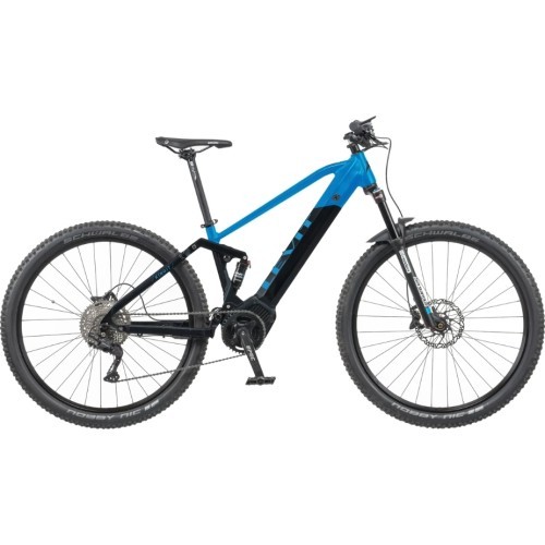 Full-Suspension Mountain E-Bike Levit Kingit BF Overstep 630 29” – 2024 - Blue black pearl