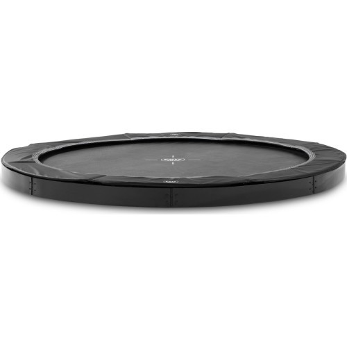 EXIT InTerra iegremdējams sporta batuts ø244 cm – melns