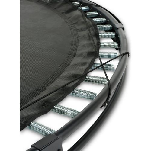 EXIT InTerra ground-level sports trampoline ø305cm - black