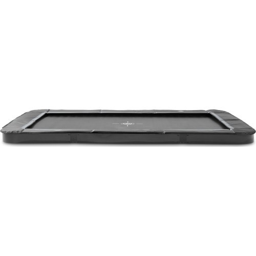 EXIT InTerra ground-level sports trampoline 214x305cm - black