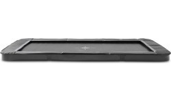 EXIT InTerra ground-level sports trampoline 244x366cm - black