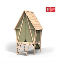 EXIT Yuki 300 rotaļu māja ar slidkalniņu