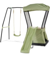 EXIT Ivy āra rotaļu komplekts ar slidkalniņu un šūpolēm