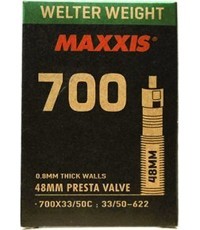 Maxxis 700 x 33/50C (28/29" x 1.30/2.00") kamera // ventilis: Presta (FV) - 48 mm