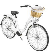 Dviratis AZIMUT Sarema ALU 28" 3-speed 2023 белый матовый