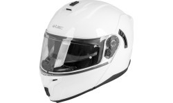 Откидной мотошлем W-TEC Benidor - White Glossy