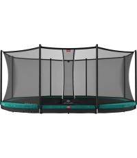 BERG Grand Favorit InGround 520 Green + Safety Net Comfort