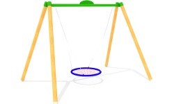 Wooden Swing Model GU-2009