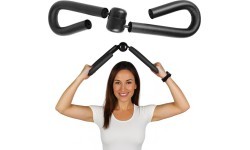 Roku trenažieris inSPORTline Body Trimmer - Melna