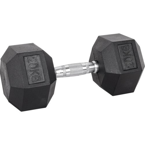 Hex Dumbbell inSPORTline Hexsteel 20 kg