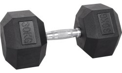 Гексагональная гантель inSPORTline Hexsteel 30 кг