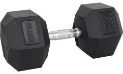 Sešstūra hantele inSPORTline Hexsteel 32,5 kg