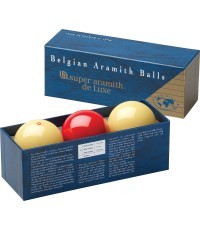 Super Aramith Deluxe karambola bumbiņu komplekts 61,5 mm