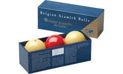 Super Aramith Deluxe karamboļa bumbiņu komplekts, 61,5 mm