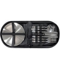 Origin Outdoors Stainless Steel Dining Set 'Rendezvous'