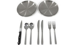Origin Outdoors Stainless Steel Dining Set 'Rendezvous'