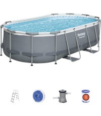 14FT rāmja baseins 427x250x100 cm Power Steel