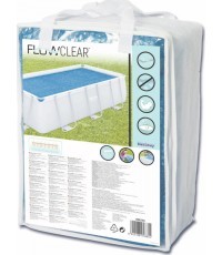 Saules pārklājs 380 x 180 cm rāmja baseinam BESTWAY