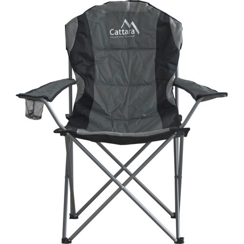 Folding camping chair VIGO grey