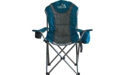 Folding camping chair LUCCA blue