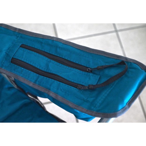 Folding camping chair LUCCA blue