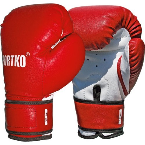 Боксёрские перчатки SportKO PD2 - Чёрный
