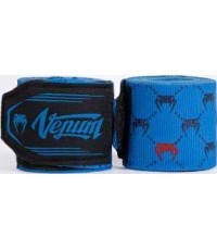 Бинты для рук Venum Monogram Hand Wraps Advanced - синие