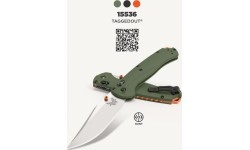 Benchmade 15536 TAGGEDOUT nazis, OD Green G10, CPM-S45VN